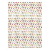 Angel Food Cake Slice Erdbeeren Dessert Feinschmec Tischdecke (Vorderseite)