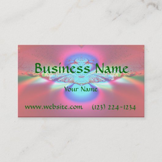 Angel-Fraktal Visitenkarte (Vorderseite)