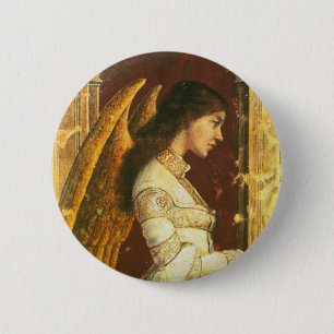 Angel Fresco Design Button