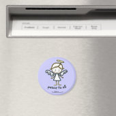Angel-Frieden für alle Magnet (In Situ (Geschirrspüler))