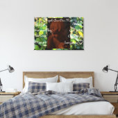 Angel Friends Canvas Print Leinwanddruck (Insitu (Schlafzimmer))