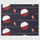 Angel fürs Fischen Geschenkpapier (Flach)