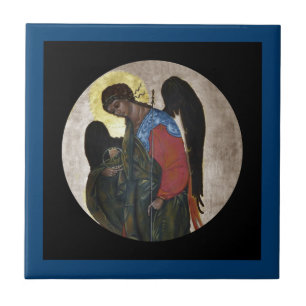 Angel Gabriel Icon Fliese