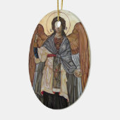 Angel Gabriel Icon Keramikornament (Links)