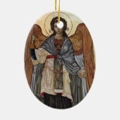Angel Gabriel Icon Keramikornament (Hinten)
