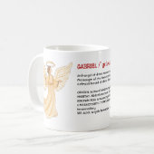 Angel Gabriel Lexicon, Herald der göttlichen Pläne Kaffeetasse (Vorderseite Links)