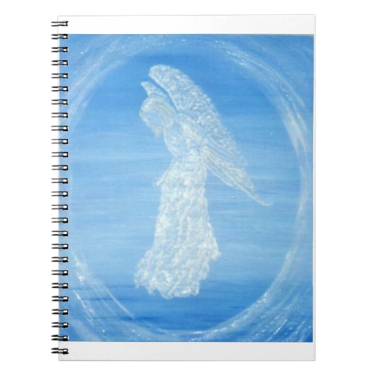 Angel Gabriel Notebook Notizblock (Vorderseite)