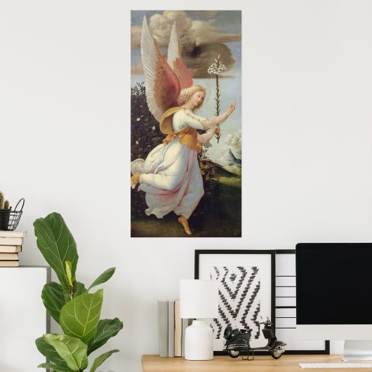 Angel Gabriel Poster (Heimbüro)