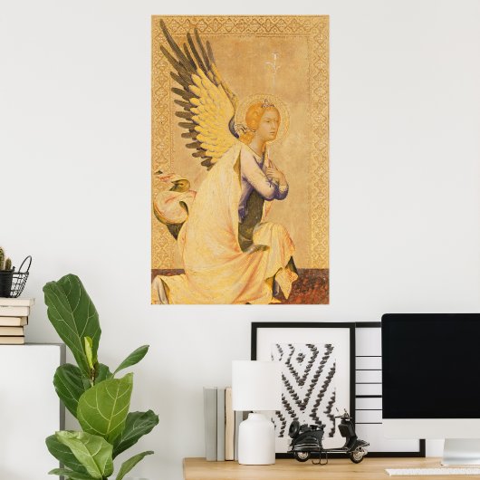 Angel Gabriel Poster (Heimbüro)