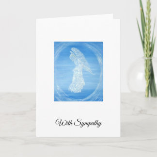Angel Gabriel Sympathy Card Karte