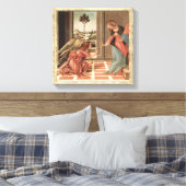 Angel Gabriel und Mary Leinwanddruck (Insitu (Schlafzimmer))