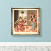 Angel Gabriel und Mary Leinwanddruck (Insitu (Holzboden))