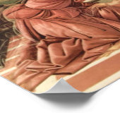 Angel Gabriel und Mary Poster (Ecke)