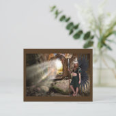 Angel "Gaurdian" Postkarte (Stehend Vorderseite)