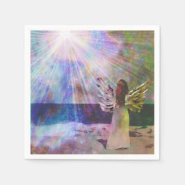 Angel Gazing Napkins Serviette