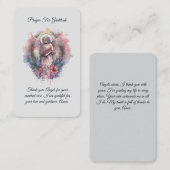 Angel Gebet für die Dankopfkarte Visitenkarte (Vorne/Hinten)
