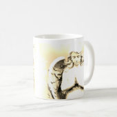 Angel Gebet Golden Light Liebe Zitat Geschenk Kaffeetasse (VorderseiteRechts)
