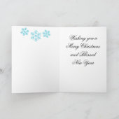 Angel Gebet Weihnachtskarte Feiertagskarte (Innenseite)