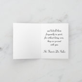 Angel-Gebetskarte Karte (Innenseite)