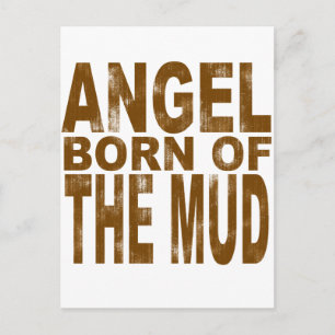 Angel Geboren des Muds Postkarte