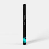 Angel , gedankenverloren , schwarz und grün samsung galaxy hülle (Rechte Seite)