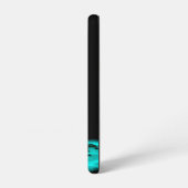 Angel , gedankenverloren , schwarz und grün samsung galaxy hülle (Linke Seite)