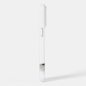 Angel , gedankenverloren , schwarz-weiß Design iPhone Hülle (Rechte Seite)