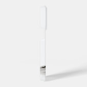 Angel , gedankenverloren , schwarz-weiß Design iPhone Hülle (Rechte Seite)