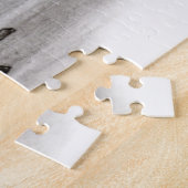 Angel , gedankenverloren , schwarz-weiß Design Puzzle (Seite)