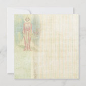 Angel Geigenspiel Einladung (Rückseite)