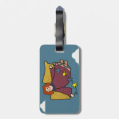 Angel Gepäckanhänger (Rückseite vertikal)