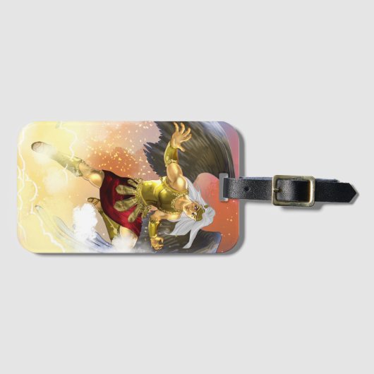 Angel Gepäckanhänger (Vorderseite (Horizontal))