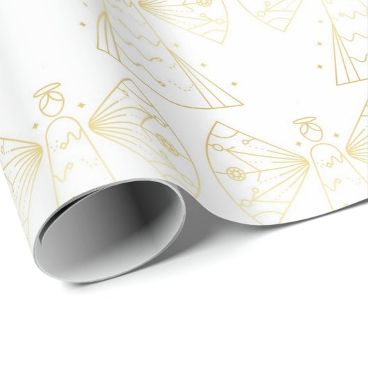 Angel Geschenkpapier (Rolleneckpunkt)