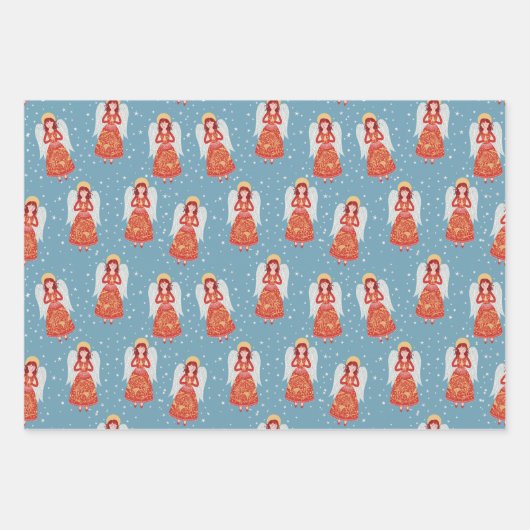 Angel Geschenkpapier Set (Vorderseite 2)