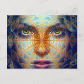 Angel-Gesicht Postkarte