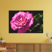 Angel-Gesichtserkennung - Nah Leinwanddruck (Insitu (Wohnzimmer))