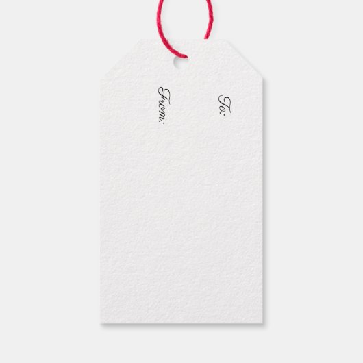 Angel Gift Tag Geschenkanhänger (Rückseite)