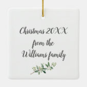 Angel-Girl mit Blume Keramikornament (Rückseite)