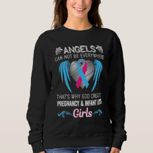 Angel Girl Pregnancy Säugling Loss Sensibilisierun Sweatshirt