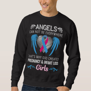 Angel Girl Pregnancy Säugling Loss Sensibilisierun Sweatshirt
