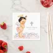 Angel Girl Taufe Christening Serviette (Beispiel)