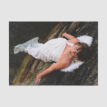 Angel Girl Vintage Malerei