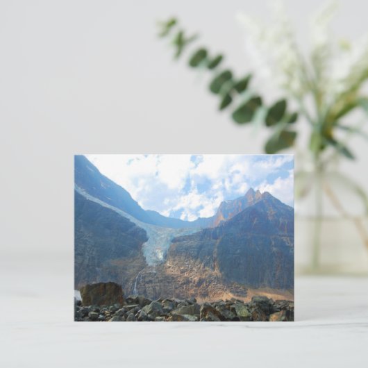 Angel Glacier Postcard Postkarte (Stehend Vorderseite)