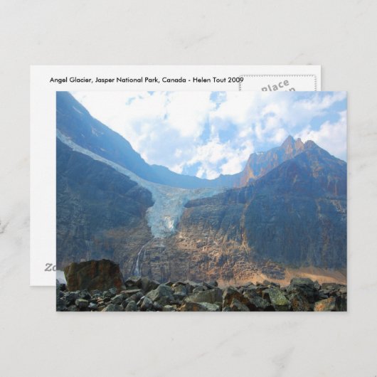 Angel Glacier Postcard Postkarte (Vorne/Hinten)