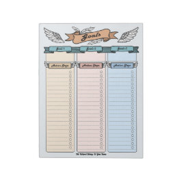 Angel Goal Planner Custom Notepad Notizblock