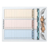Angel Goal Planner Custom Notepad Notizblock (Vorderseite)