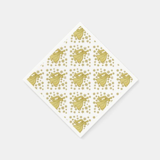 Angel gold serviette (Ecke)