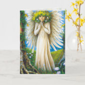 Angel-Grafikkarte Karte (Gelbe Blume)