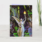 Angel Greeting Cards Feiertagskarte (Rückseite)