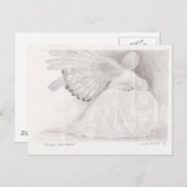 Angel Grounded Postkarte (Vorne/Hinten)